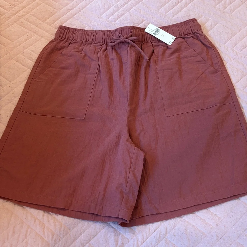 Casual Brown Shorts- NWT size M - Picture 1 of 3